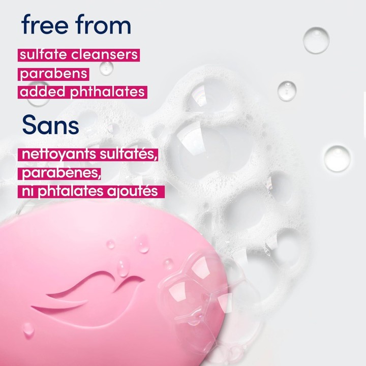 Dove Bar Soap for Deep Nourishment, Replenishing Dragon Fruit & Coconut Cream, for Calm, Replenished Skin 106 g 6 Count