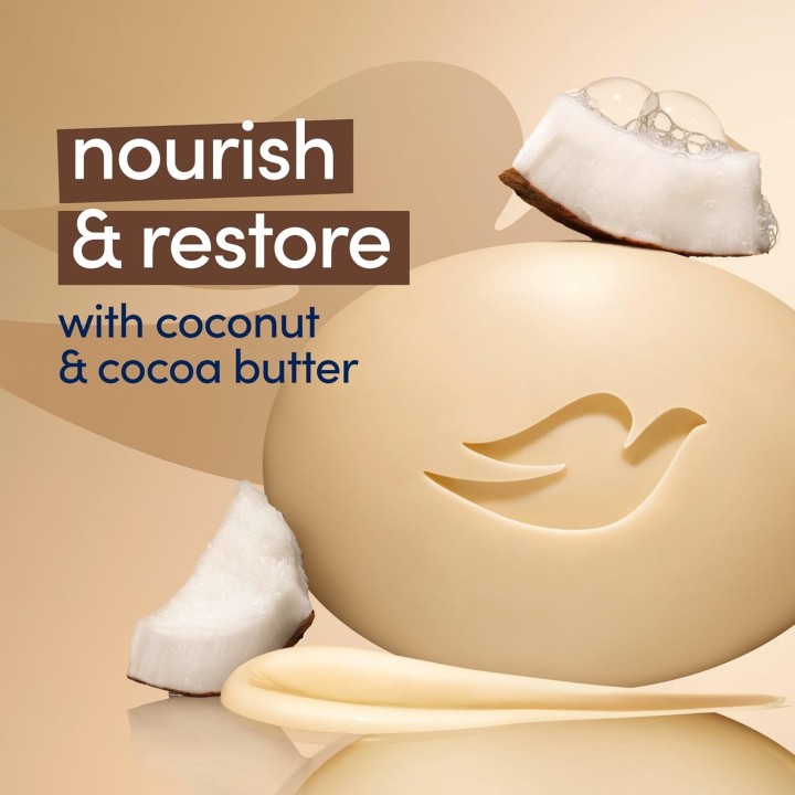 Dove Purely Pampering Beauty Bar, Coconut Milk 4 Ounce