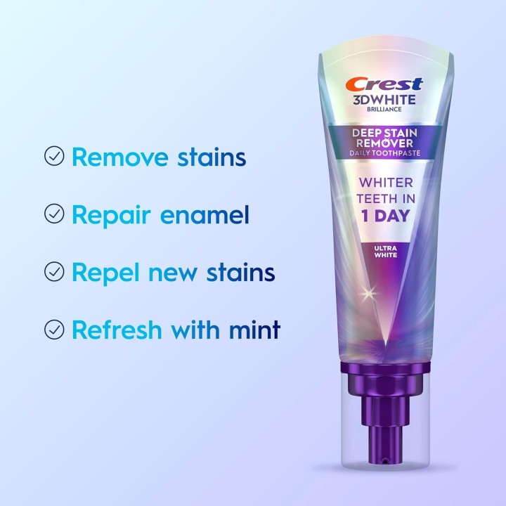 Crest Toothpaste 3DWhite Deep Stain Remover Ultra White - 67mL