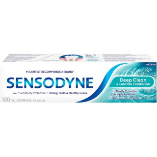 Sensodyne Deep Clean Toothpaste for Sensitive Teeth, 100mL