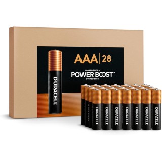 Duracell Coppertop AAA Alkaline Batteries with POWER BOOST Ingredients, 28 Count